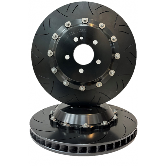 Electric algae black/chaotic line brake disc